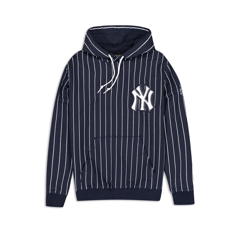 New Era New York Yankees Logo Select Pinstripe Hoodie - Size S